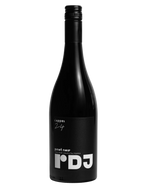 Lappel RDJ Pinot Noir with simple all black label and bold white writting