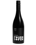 Lappel Rouje Gerge Pinot Noir with simple all black label and bold white writting